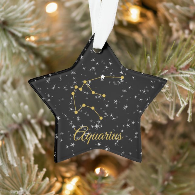 Aquarius Constellation Ornament (Tree)