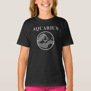 aquarius constellation zodiac sign T-Shirt