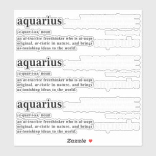 Aquarius Definition Aesthetic Astrology Gift