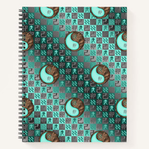 Aquarius & Earth Rabbit Notebook
