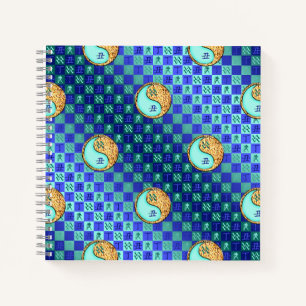Aquarius & Fire Ox Notebook