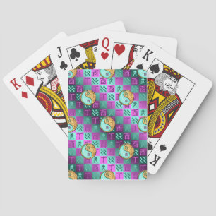 Aquarius & Fire Rooster Playing Cards