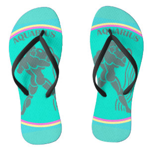 Aquarius Flip Flops