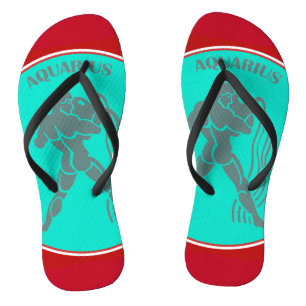 Aquarius Flip Flops