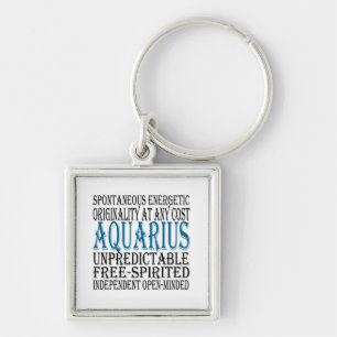 Aquarius Gifts Keychain