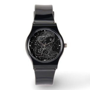 Aquarius Girl Zodiac Sign Watch