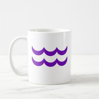 Aquarius in Purple Coffee Mug