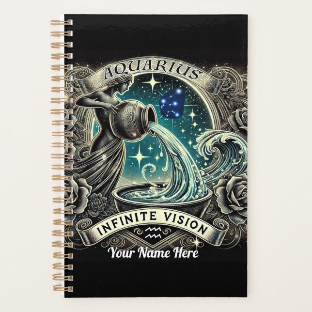 Aquarius “Infinite Vision” Planner (Front)