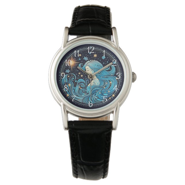 Aquarius · January 20 - February 18 Watch (Front)