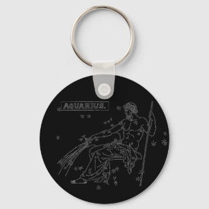Aquarius  Keychain