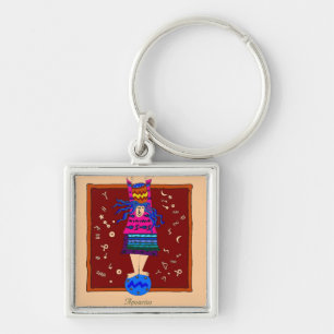 Aquarius Keychain