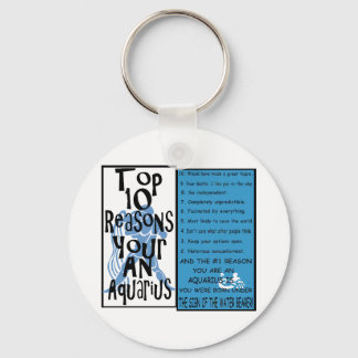 Aquarius Keychain