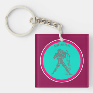 Aquarius Keychain