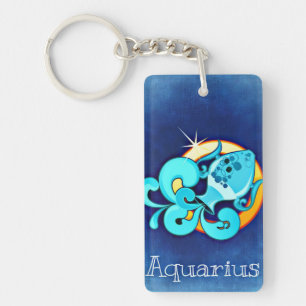 Aquarius Keychain