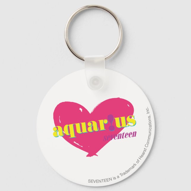 Aquarius Keychain (Front)
