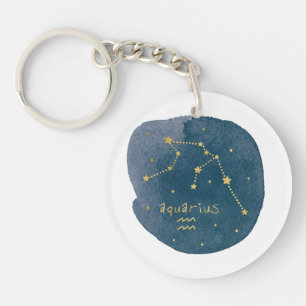 Aquarius Keychain