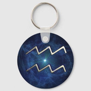Aquarius Keychain