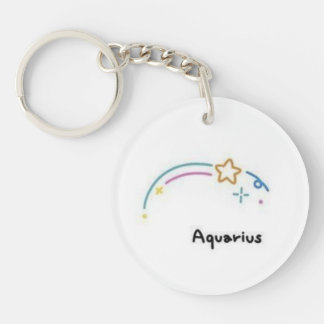 Aquarius Keychain