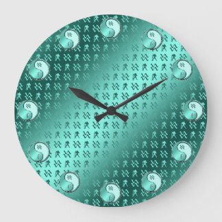 Aquarius Large Clock