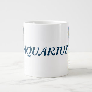 Aquarius Large Coffee Mug