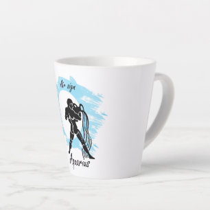 Aquarius Latte Mug
