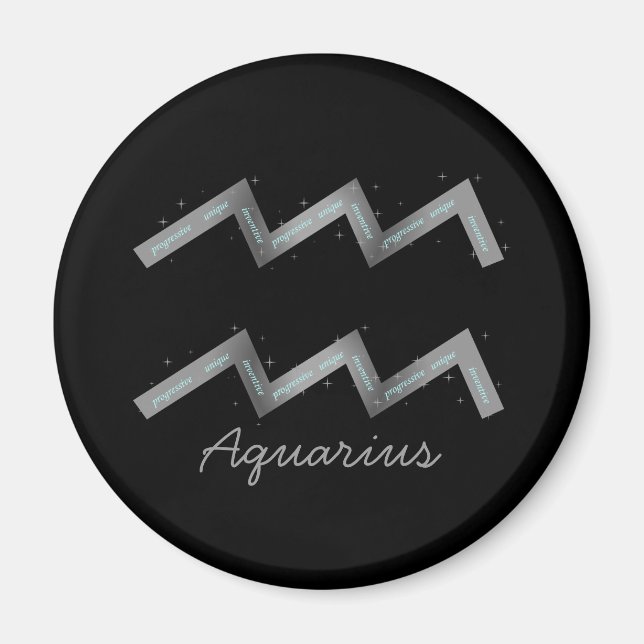Aquarius Magnet (Front)