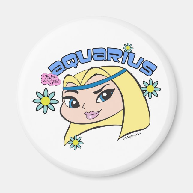 Aquarius Magnet (Front)