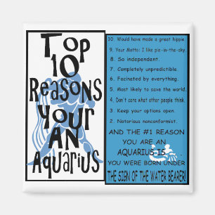 Aquarius Magnet