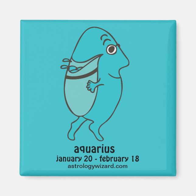 Aquarius Magnet (Front)