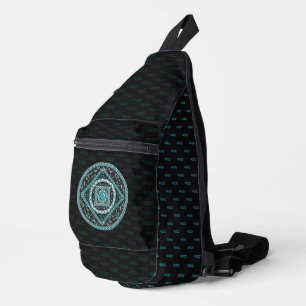 Aquarius Mandala Sling Bag