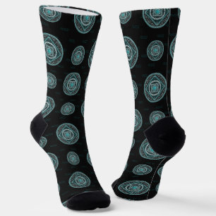 Aquarius Mandala Socks