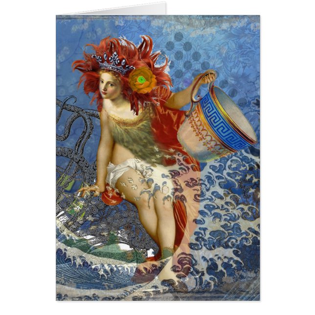 Aquarius Mermaid Bleu gothique (Devant)