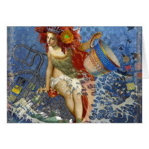 Aquarius Mermaid Bleu gothique