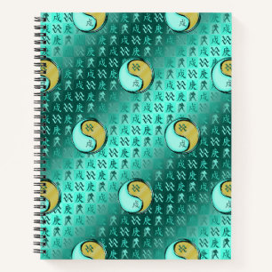 Aquarius & Metal Dog Notebook