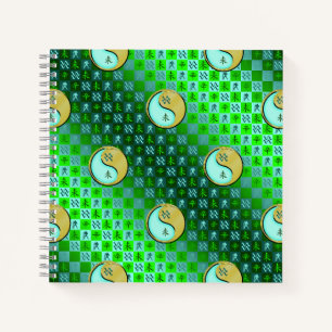 Aquarius & Metal Goat Notebook