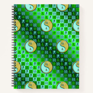 Aquarius & Metal Goat Notebook
