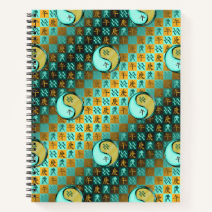 Aquarius & Metal Horse Notebook