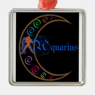 Aquarius Metal Ornament