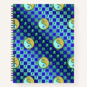 Aquarius & Metal Ox Notebook