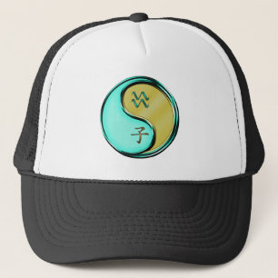 Aquarius & Metal Rat Trucker Hat