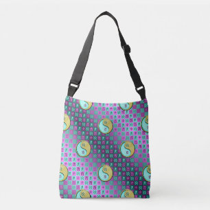 Aquarius & Metal Rooster Crossbody Bag