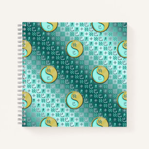 Aquarius & Metal Snake Notebook