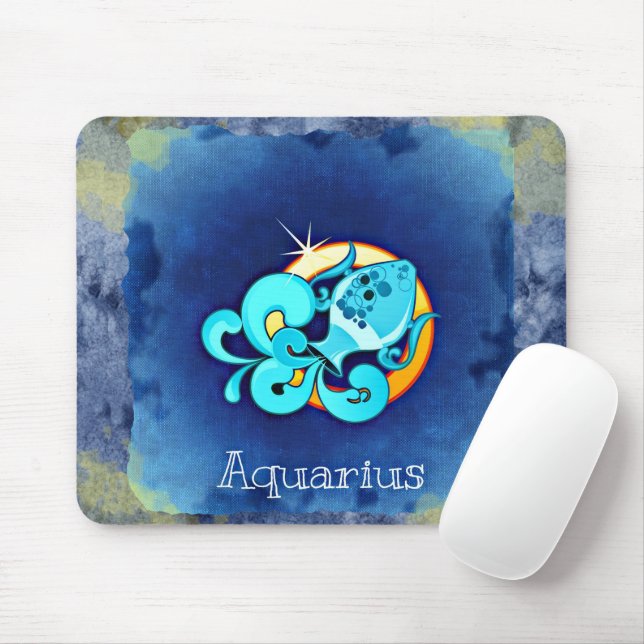 Aquarius Mouse Pad (With Mouse)