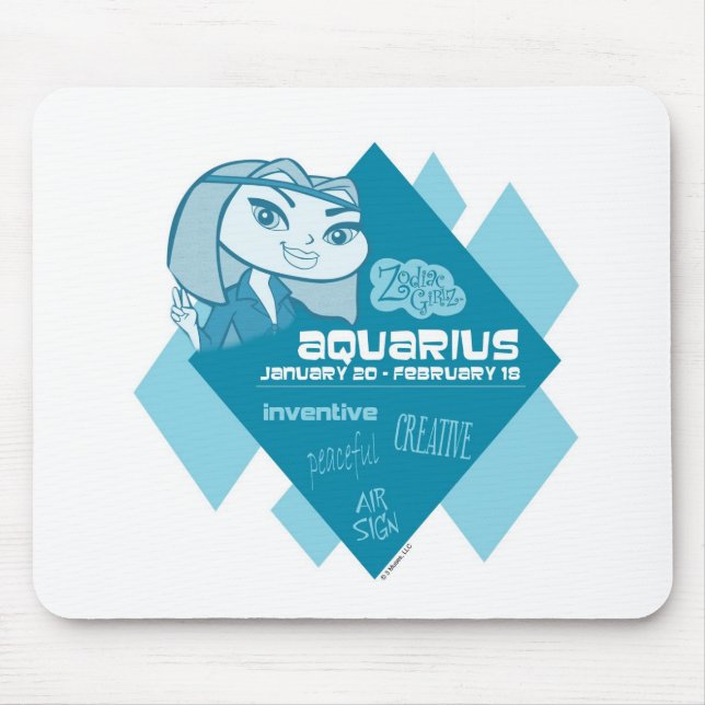 Aquarius Mousepad (Front)