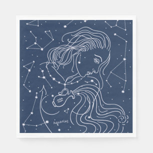 Aquarius Napkin