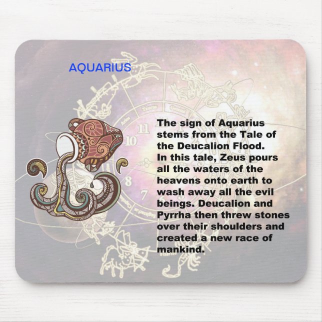 Aquarius Origin Mousepad (Front)