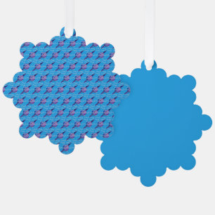 Aquarius Ornament Card