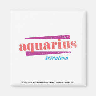 Aquarius Pink Magnet