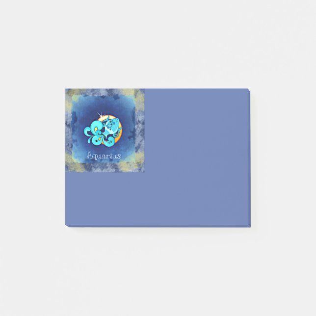Aquarius Post-it Notes (Front)