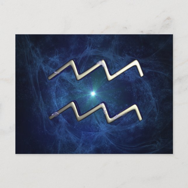 Aquarius Postcard (Front)